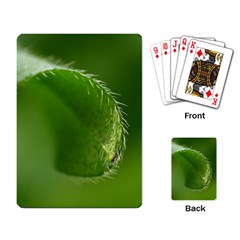 Leaf Playing Cards Single Design by Siebenhuehner