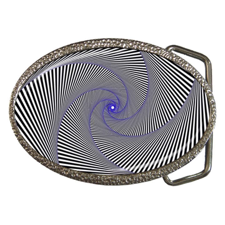 Hypnotisiert Belt Buckle (Oval)