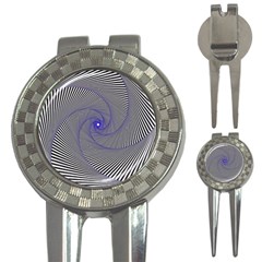 Hypnotisiert Golf Pitchfork & Ball Marker by Siebenhuehner