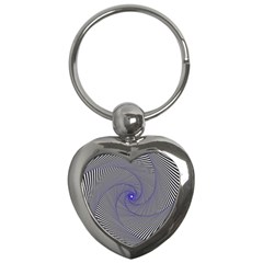 Hypnotisiert Key Chain (heart) by Siebenhuehner