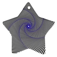 Hypnotisiert Star Ornament (two Sides) by Siebenhuehner