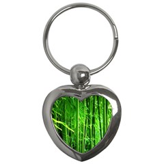 Bamboo Key Chain (heart) by Siebenhuehner