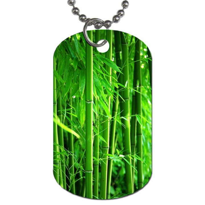 Bamboo Dog Tag (One Sided)