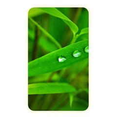 Bamboo Leaf With Drops Memory Card Reader (rectangular) by Siebenhuehner