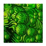 Green Balls  Ceramic Tile Front