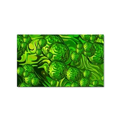 Green Balls  Sticker 10 Pack (rectangle) by Siebenhuehner