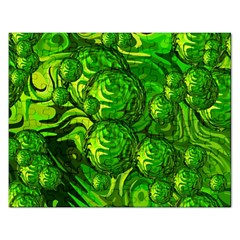 Green Balls  Jigsaw Puzzle (rectangle) by Siebenhuehner