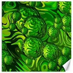 Green Balls  Canvas 16  X 16  (unframed) by Siebenhuehner