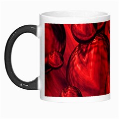 Red Bubbles Morph Mug by Siebenhuehner