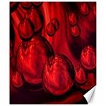 Red Bubbles Canvas 20  x 24  (Unframed) 19.57 x23.15  Canvas - 1