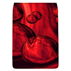 Red Bubbles Removable Flap Cover (small) by Siebenhuehner