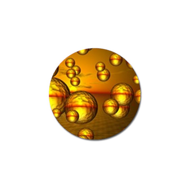 Sunset Bubbles Golf Ball Marker 10 Pack