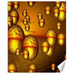 Sunset Bubbles Canvas 16  X 20  (unframed) by Siebenhuehner