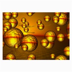 Sunset Bubbles Glasses Cloth (large) by Siebenhuehner