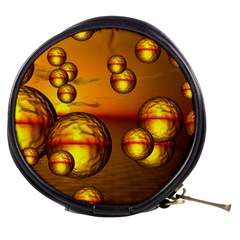 Sunset Bubbles Mini Makeup Case by Siebenhuehner