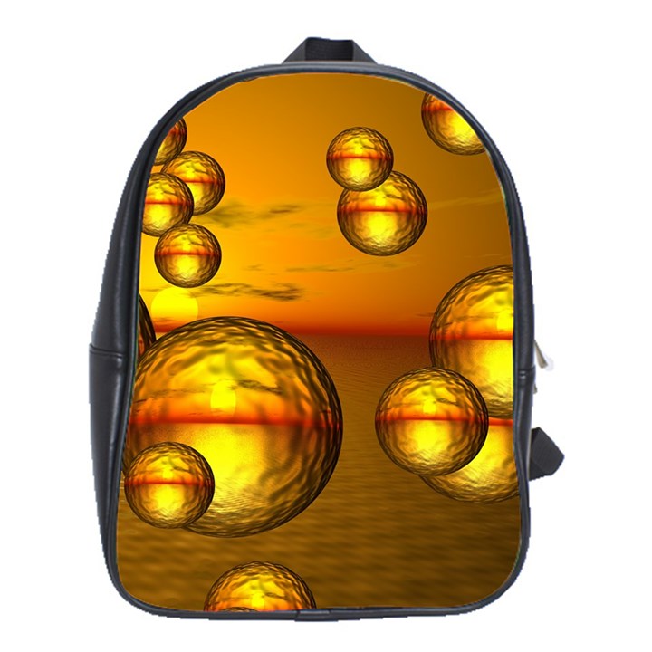 Sunset Bubbles School Bag (XL)