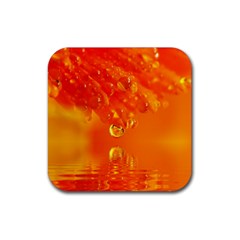 Waterdrops Drink Coaster (square) by Siebenhuehner