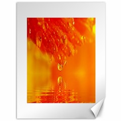 Waterdrops Canvas 36  X 48  (unframed) by Siebenhuehner