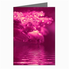 Waterdrops Greeting Card (8 Pack) by Siebenhuehner