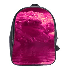 Waterdrops School Bag (large) by Siebenhuehner