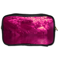 Waterdrops Travel Toiletry Bag (two Sides) by Siebenhuehner