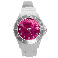 Waterdrops Plastic Sport Watch (large) by Siebenhuehner