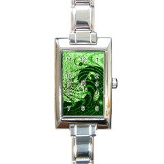 Magic Balls Rectangular Italian Charm Watch by Siebenhuehner