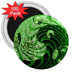 Magic Balls 3  Button Magnet (100 Pack) by Siebenhuehner