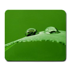 Waterdrops Large Mouse Pad (rectangle) by Siebenhuehner