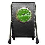 Waterdrops Stationery Holder Clock Front