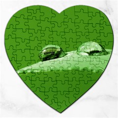 Waterdrops Jigsaw Puzzle (heart) by Siebenhuehner