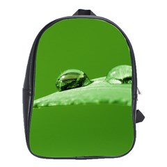 Waterdrops School Bag (large) by Siebenhuehner