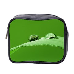 Waterdrops Mini Travel Toiletry Bag (two Sides) by Siebenhuehner