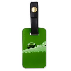 Waterdrops Luggage Tag (one Side) by Siebenhuehner