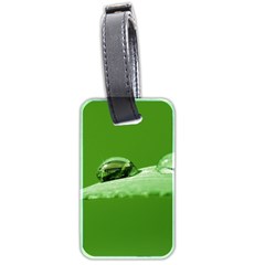 Waterdrops Luggage Tag (two Sides) by Siebenhuehner