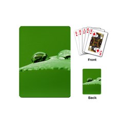 Waterdrops Playing Cards (mini) by Siebenhuehner