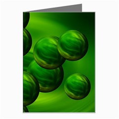 Magic Balls Greeting Card by Siebenhuehner