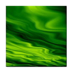 Green Ceramic Tile by Siebenhuehner