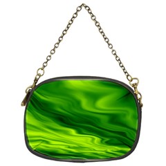 Green Chain Purse (two Sided) 