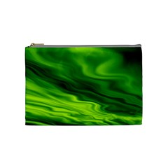 Green Cosmetic Bag (medium) by Siebenhuehner