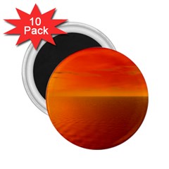 Sunset 2 25  Button Magnet (10 Pack) by Siebenhuehner