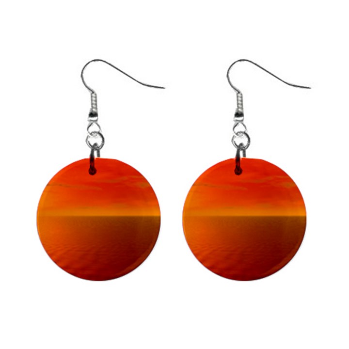 Sunset Mini Button Earrings