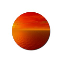 Sunset Drink Coaster (round) by Siebenhuehner