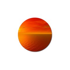 Sunset Golf Ball Marker