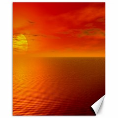 Sunset Canvas 16  X 20  (unframed) by Siebenhuehner