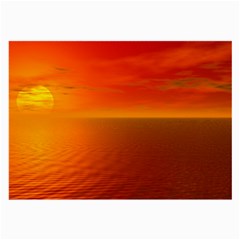 Sunset Glasses Cloth (large, Two Sided) by Siebenhuehner