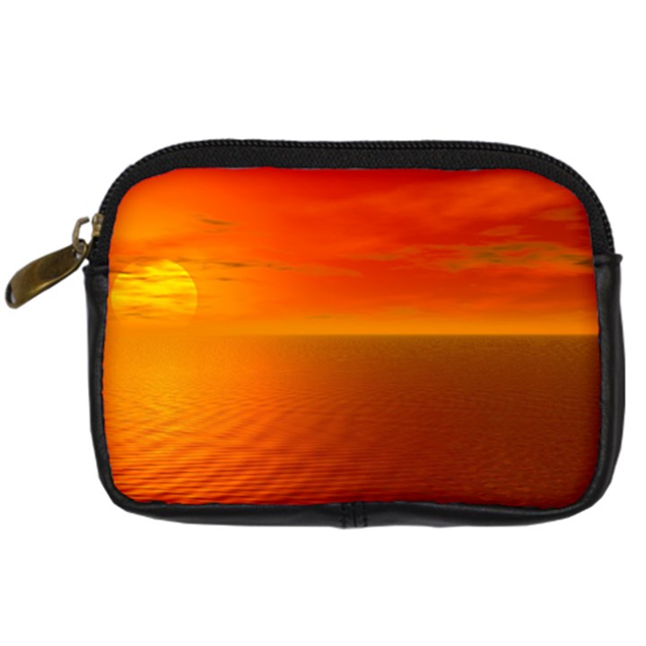 Sunset Digital Camera Leather Case