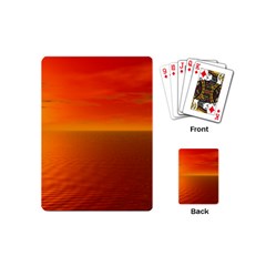 Sunset Playing Cards (mini) by Siebenhuehner