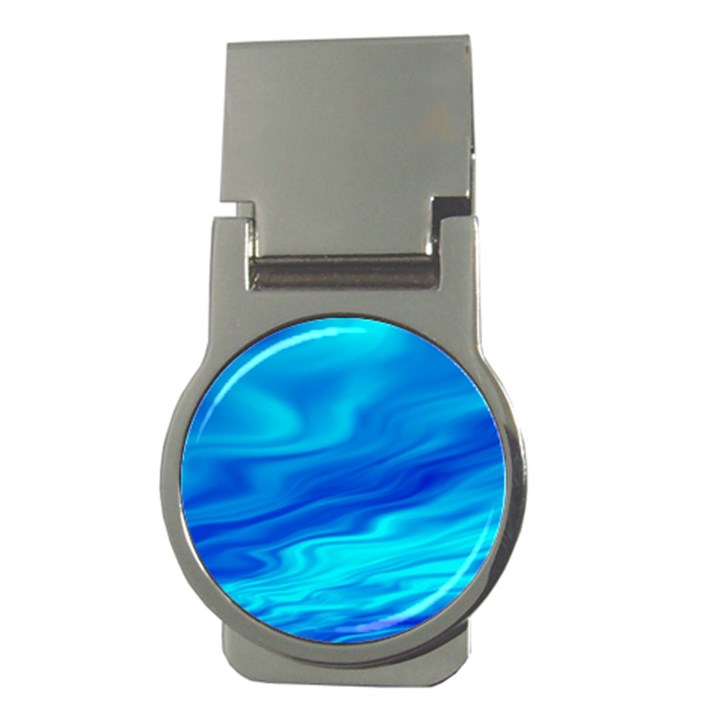 Blue Money Clip (Round)