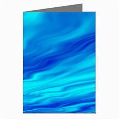 Blue Greeting Card by Siebenhuehner